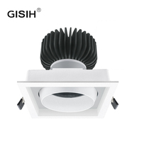 Spot LED COB sans cadre anti-éblouissement encastré pour magasin de bijoux et montres de luxe