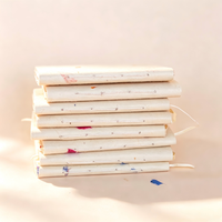 Carnet personnalisé fait main, motif personnalisé, A5 A6, écologique, vegan, papier recyclé, journal floral