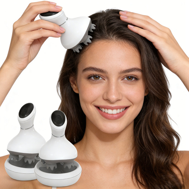 WLX Bathroom Hair Shampoo Brush Scalp Massager Silicone Cleaning Head Hair Body SPA Scalp Massage Shower Brush