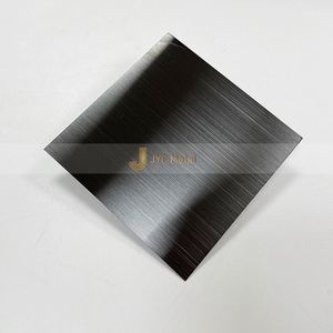 LL182 JYFMETAL Placa de Acero Inoxidable Negro Pulido AISI 304/316 de 4 pies x 8 pies, Grosor Personalizado, Uso Comercial Incluido - Product Image 1