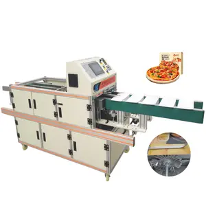 Macchina per incollare scatola di cartone per Spaghetti automatica regolabile Pasta piccola scatola di carta macchina per imballare colla stick Machine