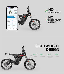 Win Rider 7500W 35AH Motocicleta eléctrica todoterreno 80 km/h para adultos - Product Image 6