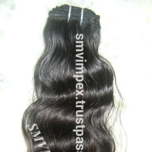 Волнистые натуральные индийские волосы для наращивания, 4 унции/упаковка, 6-32 дюйма, натуральный цвет