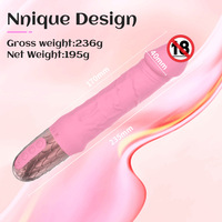 Nouveauté : Vibrateur réaliste en forme de pénis pour stimulation du point G, bâton AV pour femmes, dispositif de masturbation et de flirt, Amazon