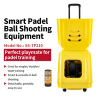 Filet de tennis TP210 ABS avec capacité de 150 balles, contrôle par application mobile à distance, utilisation extérieure écologique