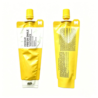 Pochettes souples en aluminium avec bec verseur, design personnalisé pour emballage de dentifrice avec bouchon à clapet