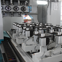 Machine de mortissage et tenonnage CNC automatique haute précision pour le perçage de trous de serrures de portes en bois massif, pour meubles solides