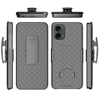 Étuis de téléphone portable de luxe antichoc avec clip ceinture et étui rigide IMD de haute qualité pour Motorola G 5G 2024, couleur personnalisée
