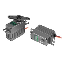 Servo numérique sans noyau DHV816 0.10s avec boîtier en aluminium, engrenage métallique 6kg pour machine à café intelligente, drone de livraison