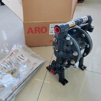Pompe à diaphragme compacte ARO PD05R-AAS-STT-B |   1/2" Métallique |   12 GPM maximum |   Matériau de bille en PTFE