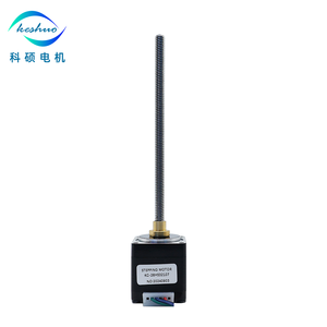 28mm Nema 11ステッパモーター5vリニアアクチュエータ銅ナッツプラスチックナット付きステッパモーター - Product Image 5