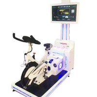 Dynamic VR Indoor Immersive Cycling Exercise Bike Psychological Stress Relief Experience for Home Use Stress Management Center