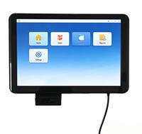 Pemindai Kode QR Barcode 2D Android Quad-Core 2.0GHz 10.1" untuk Pemeriksaan Harga, Pemasangan di Dinding untuk Supermarket