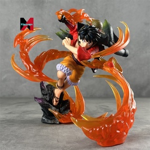 <span class=keywords><strong>One</strong></span> Pieced Gear Fifth <span class=keywords><strong>Luffy</strong></span> GK Statue Nika Sun God Résine Figure Anime Collection Modèle Décor - Product Image 2