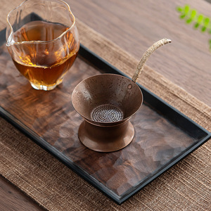 Handmade Brass <b>Tea</b> Strainer Matte Finish Reusable Traditional <b>Tea</b> Ceremony Accessory - Product Image 1