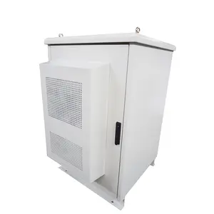 Rack réseau de rue extérieur 19 ''avec système de refroidissement de climatiseur