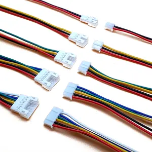 Micro JST PH phr <span class=keywords><strong>2</strong></span>,0 2P 3P 4P 5P 6PIN macho hembra conector con los Cables de alambre 100mm - Product Image 1