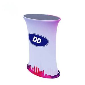 طاولة عرض مستطيلة قابلة للطي، منصة عرض تجارية، طاولة ترويجية قابلة للطي - Product Image 3