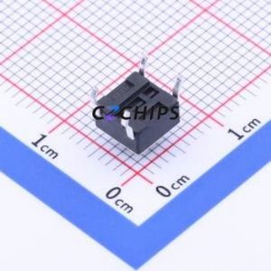 K2-1102DP-D3SW-04 Tactile Switch Through hole Component (THT)-4P,6x6mm Switch 1.8N Through Hole 6mm 6mm - Product Image 2