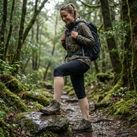 Chaussettes imperméables couleur chair pour hommes et femmes, randonnée, pêche, trail running, respirantes, gardent les pieds au sec, toutes saisons, sport de plein air