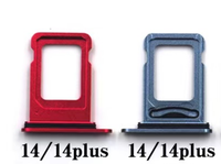 Remplacement de support de plateau de fente de carte SIM pour la série iPhone 5-14, vente en gros de haute qualité