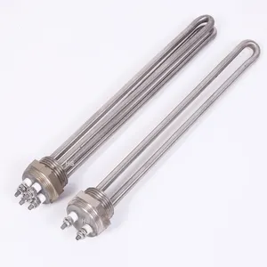 1KW 1.5KW 1 "BSP/NPT in acciaio inox immersione scaldabagno elettrico tubolare riscaldatore ad immersione elemento riscaldante