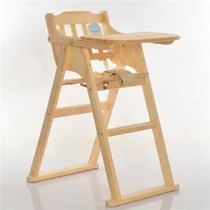 Baby Feed Chair Wooden Children's Growth Chair Combination Exported Solid Wood Baby High Chair