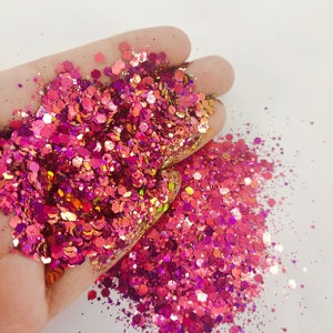 Vaso de uñas a granel en polvo con purpurina de camaleón fino de 1kg al por mayor para suministros de fiesta festiva decoraciones navideñas suministros para manualidades - Product Image 4