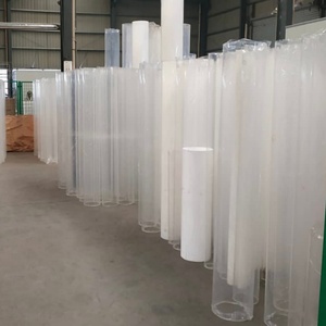Venta Directa de Fábrica: Tubo Acrílico Semicircular para Tuberías y Acabados - Product Image 1