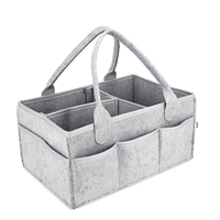 Organisateur de couches en feutre Royal Fair, design divisé durable, sac en feutre, panier, accessoires essentiels, sac à main pour les nouveaux parents
