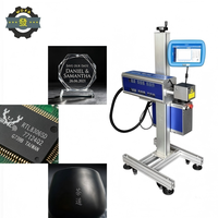 Machine de marquage laser automatique pour lignes de production en usine, capable de marquer des dates, des logos et des codes QR, machine de marquage laser CO2