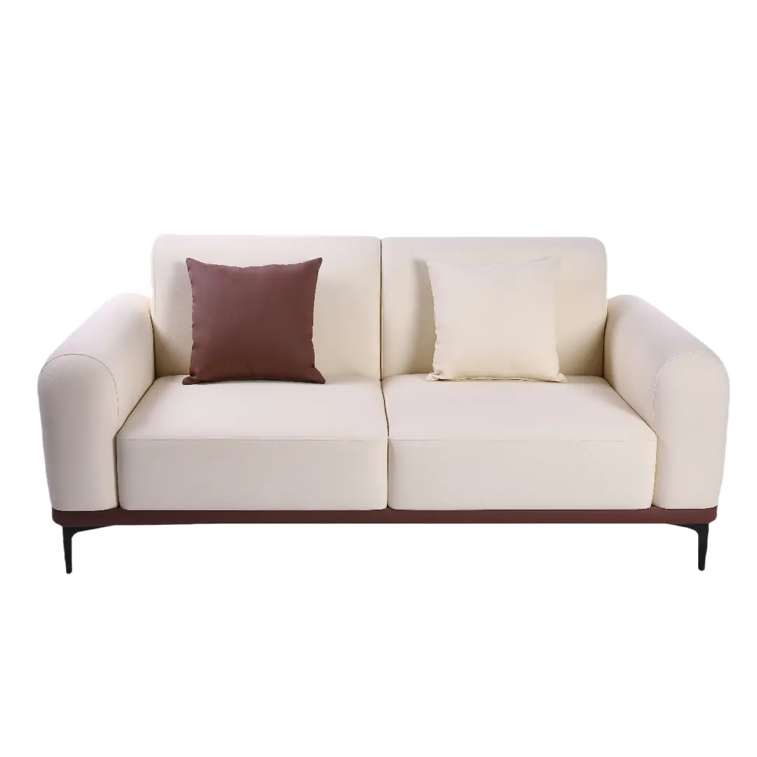 Sofa ruang tamu modern mewah, kain furnitur Nordik kursi malas sofa ruang tamu