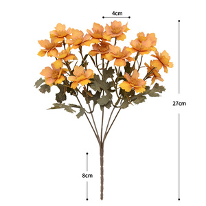 ดอกเบญจมาศประดิษฐ์จาก Dongchen Crafts ขนาด 10-30 ซม. สำหรับตกแต่งภายในอาคาร - Product Image 5