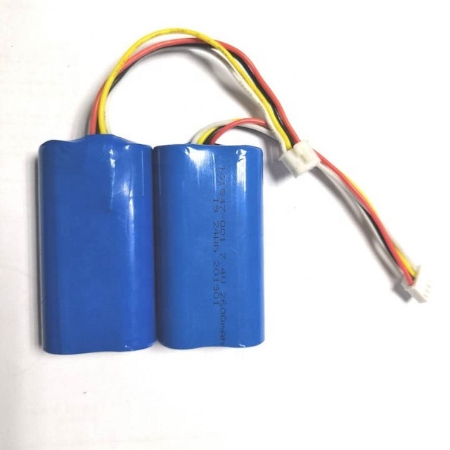 3.7v Batteries Li-ion Battery Pack Lithium Ion Battery 18650 7.4v 4400mah Rechargeable 2*26650 2*18650 2*21700