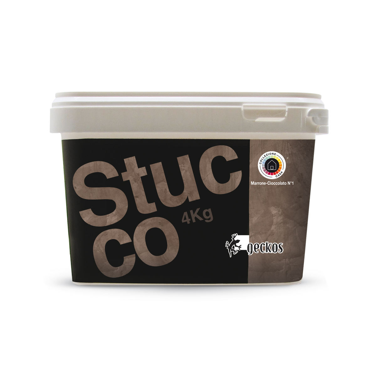 Deco ปูนปั้น marrone cioccolato n. 1