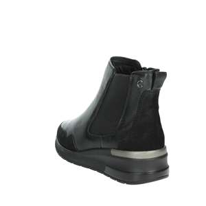 Botines de cuña suaves para mujer Cinzia, color negro, talla 38 - Product Image 1