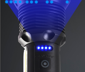 Đèn pin LED siêu sáng Lumens cao Đèn pin chiến thuật công suất cao có thể phóng to 5 chế độ P70 Chống nước - Product Image 6