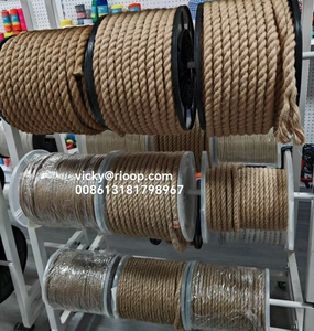 3mm 6mm 8mm 10mm 1inch chất lượng cao đay dây nhà Máy Giá vật liệu tự nhiên 3 sợi 4 SỢI XOẮN đay Dây Gói dây - Product Image 6