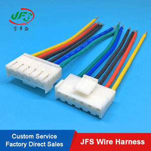 Rangkaian Kabel Terminal 2-Pin JST VHR Kustom 316253524 dengan Inti Tembaga Isolasi PVC Tegangan Terukur 600V - Product Image 4