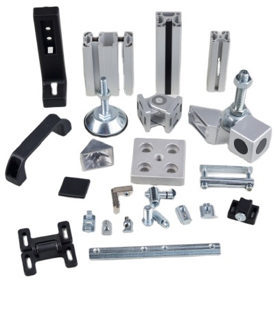 Manufacturer Assembly Supplier Fastener Corner Fitting Universal Connector Hardware Screws And Nuts Aluminum Profile Accessories · image 1