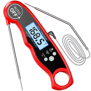 Thermomètres à viande à lecture instantanée avec fonction d'alarme, thermomètres alimentaires numériques - Product Image 1
