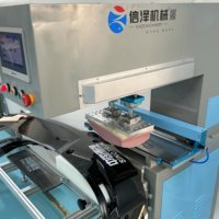 Nouvelle machine d'impression de tampon semi-automatique non standard personnalisée imprimante à tampon 1 couleur pour papier pour utilisation de tasse d'encre