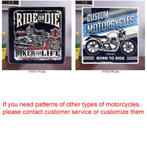 Affiche métallique Vintage en étain, vente en gros, panneau de garage, bar, réparation de voiture, garage, tanière, décor mural, rétro, personnalisé - Product Image 6