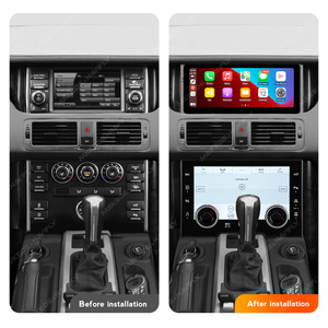 MEKEDE Android <strong>Car</strong> Headunit Audio <strong>Monitor</strong> <strong>Car</strong> Navigation Displayer with AC Screen for Land Range Rover L322 V8 2002-2004 - Product Image 4