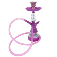 Promotion Exceptionnelle Chicha Narguilé en Acrylique Design Moderne Coloré avec Tuyau en Silicone Nouveau et Abordable