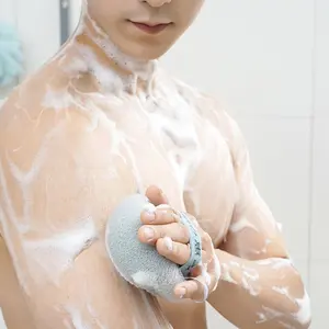 כדור אמבט עיסוי מקלחת, ספוג ספוג פילינג יעיל, ספוג אמבט חיוני לגברים