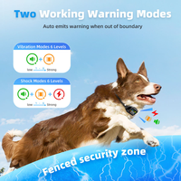 Multifunktionales IP67 Wasserdichtes Smartes Anti-Bell-Trainingshalsband für Hunde mit Automatischer Aufladbarer Anti-Bell-Vibrationstechnologie