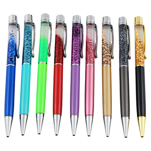 Loverly Holiday Gift DIY Crystal Flake Liquid <strong>Pen</strong> No Leak 3D Glittery Sand Motion Confetti Ballpoint <strong>Pen</strong> Floating <strong>Glitter</strong> <strong>Pens</strong> - Product Image 2