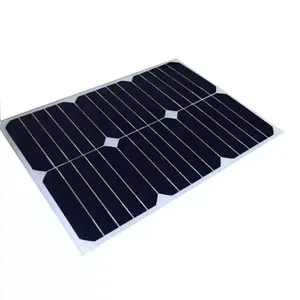 Shenzhen factory wholesale SunPower 20W 18V ETFE EVA flexible solar panels Thin Film semi-solar flexible panels for RV boats