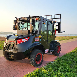 Chariot élévateur tout-terrain diesel <span class=keywords><strong>Land</strong></span> <span class=keywords><strong>Cruiser</strong></span> Olinman 4x4 avec mât à deux/trois étages, vente directe usine, stock disponible 3-5 - Product Image 3